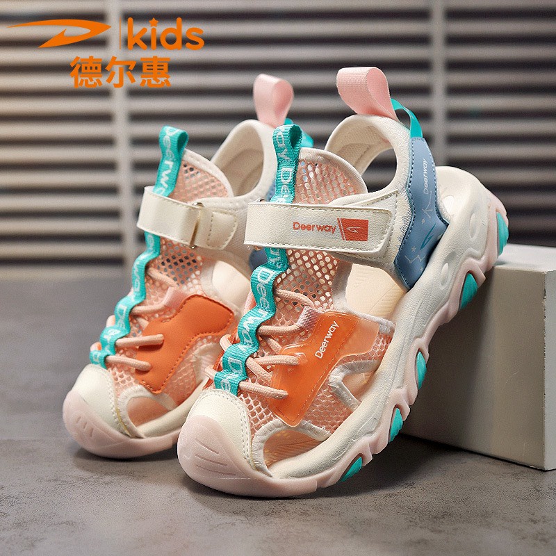 Dép Sandal Sport Bít Mũi Cho Bé Trai, Mẫu Mới 2022 - Hàng Quảng Châu Cao Cấp (2226)