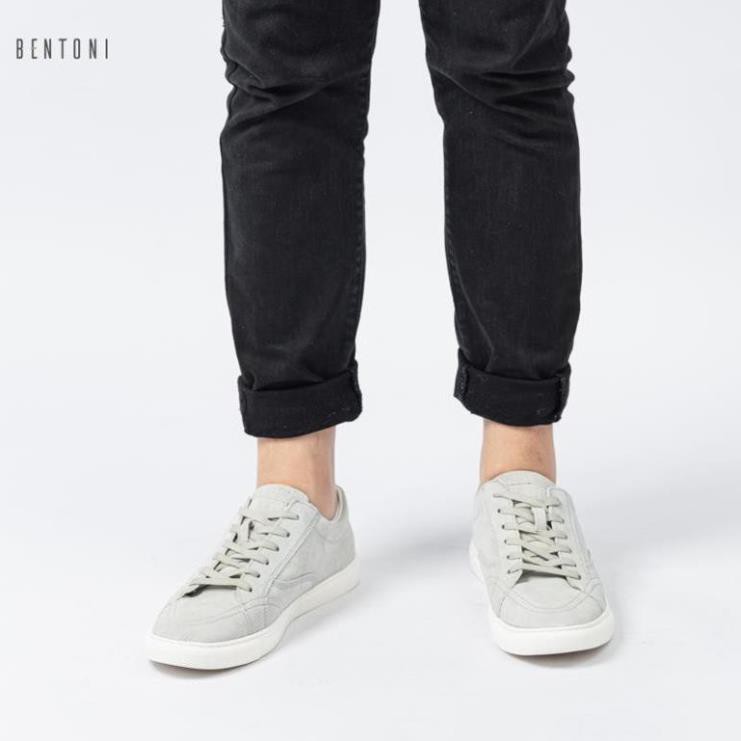 Giày thể thao nam Bentoni - Basic (B) Sneaker NDL0112XAKK-96 (Xám) Cao Cấp [ TOP BAN CHAY ] . NEW ✫ _ : : .j ' ' _