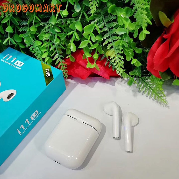 ( FREESHIP 99K ) Tai nghe TWS i11s bluetooth không dây Nút cảm ứng V5.0 Bảo Hành 6 tháng