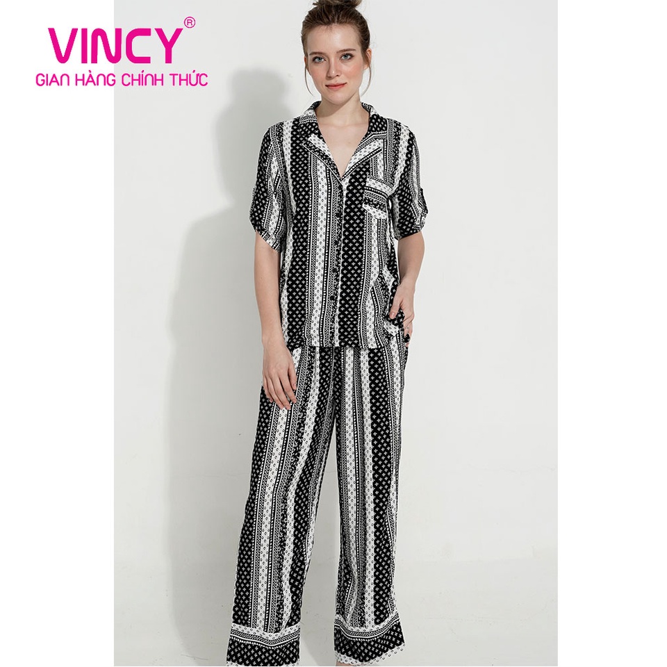 Bộ Đồ Tole Dài Nữ Vincy Thoáng Mát BKD030W11