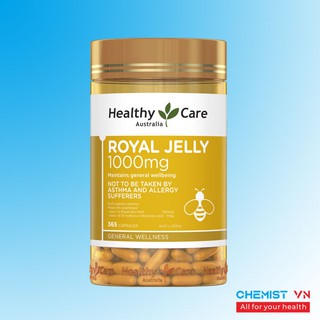 Sữa Ong Chúa Royal Jelly Healthy Care 365 Viên