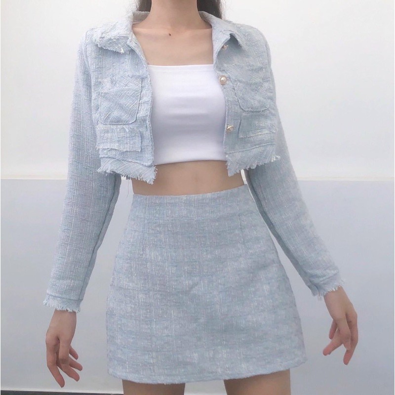 SET VÁY ÁO BỐ DẠ CARO | BigBuy360 - bigbuy360.vn