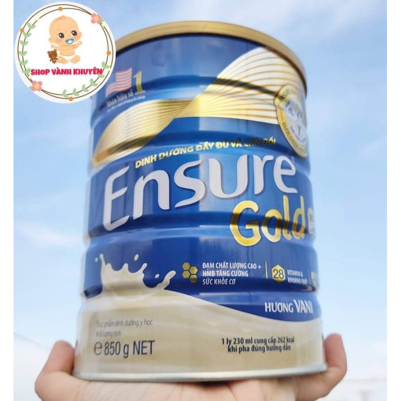 Sữa bột Ensure Gold 850g