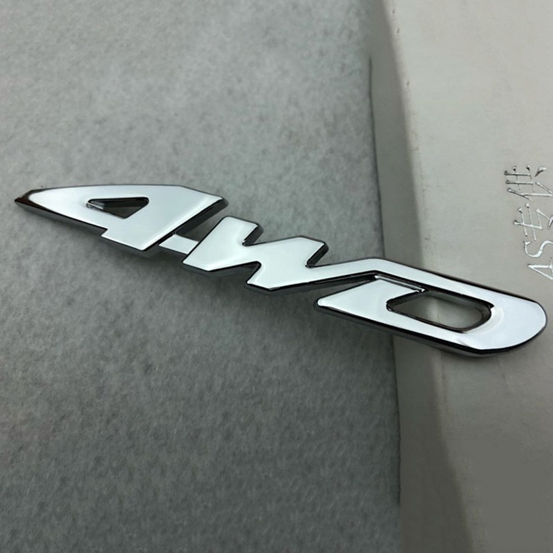 Miếng Dán Logo 4wd Trang Trí Xe Hơi Toyota Landcruiser Yaris Camry Vios