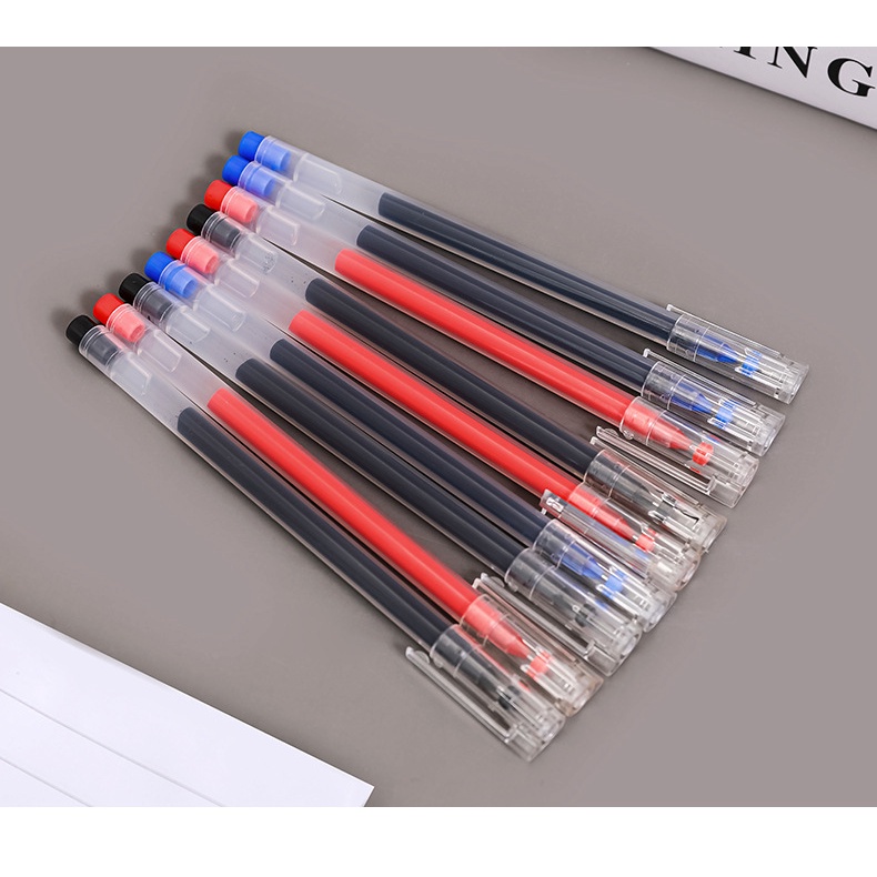 Bút Mực Nước Trong Suốt Ngòi 0.5mm Cỡ Lớn Tiện Dụng Cho Học Sinh / Văn Phòng Ruột bút gel bút gel nhiều màu bút bi nhiều màu bút cute giá rẻ bút bi nước cute bút nhiều màu