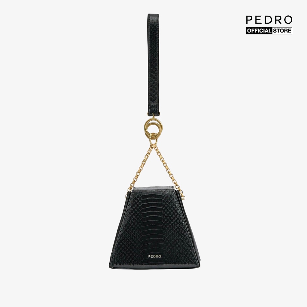 PEDRO - Túi đeo vai hình lăng kính Snake Effect PW2-25060004-01