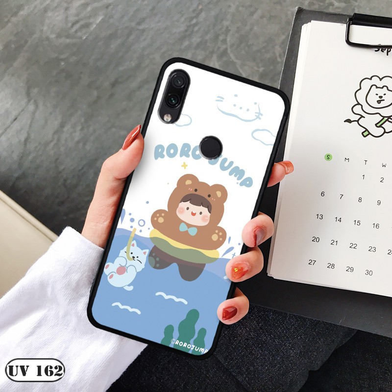 Ốp lưng nhám Xiaomi Redmi 7 - in hình