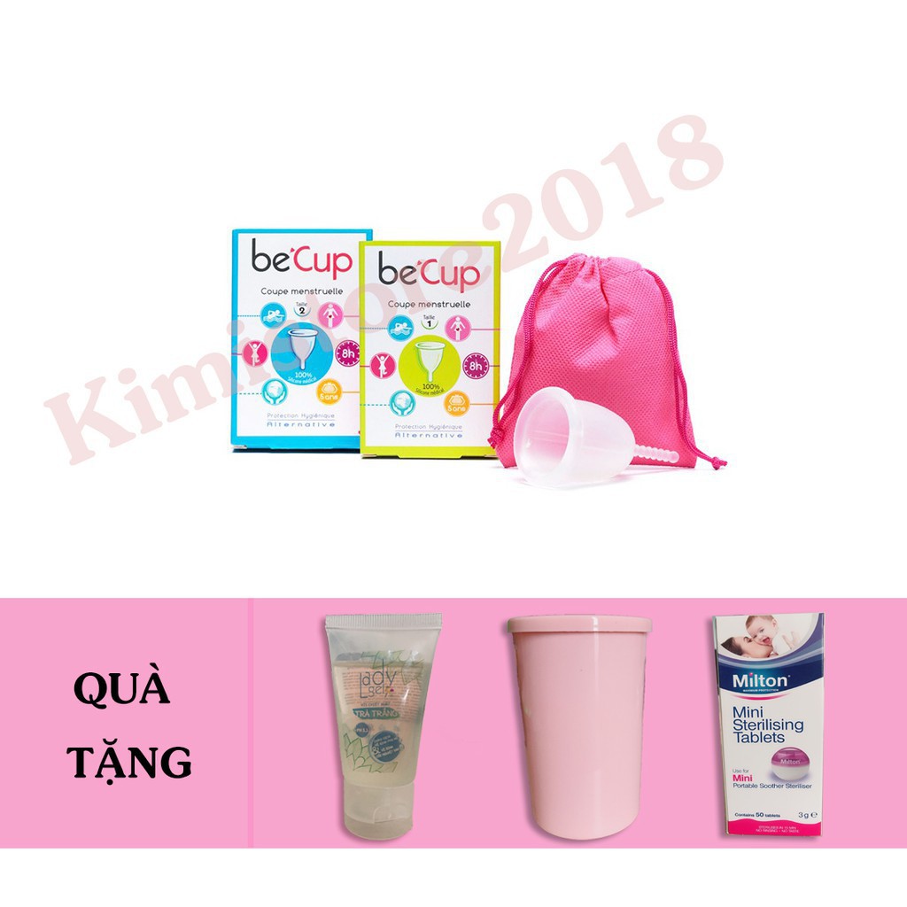 Cốc nguyệt san Becup. Cốc nguyệt san mềm và dễ bung có kiểm nghiệm chất lượng sản phẩm