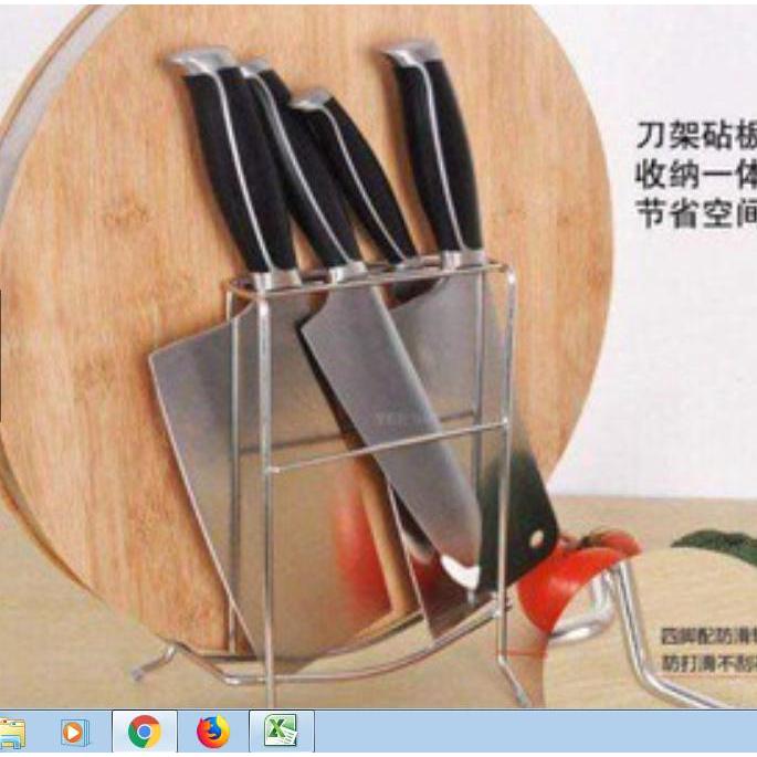 Giá để dao thớt
