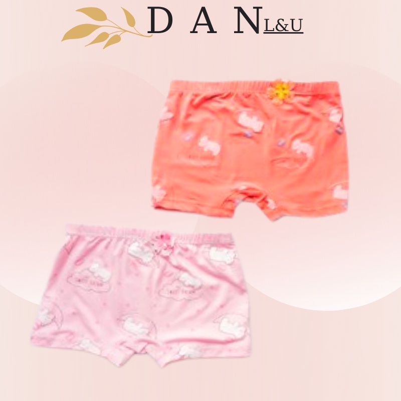 Quần Trẻ Em Cotton An Toàn Cho Bé Họa Tiết Dễ Thương DAN L&amp;U 0553