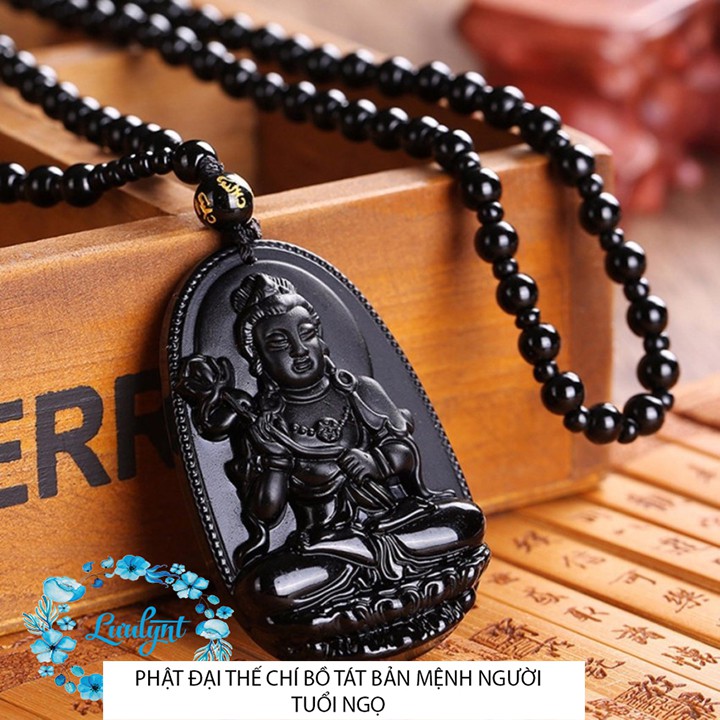 Chuỗi hạt đeo cổ phật Phổ Hiền Bồ Tát - Bản mệnh người tuổi Thìn, Tỵ - mặt phật - tượng phật - dây chuyền phật