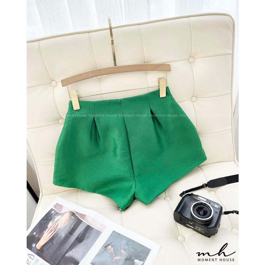 Quần đùi thiết kế, chất liệu đứng form may 2 lớp, hàng chuẩn y hình, kiểu dáng sang chảnh cực dễ phối đồ (Tapa Fine)