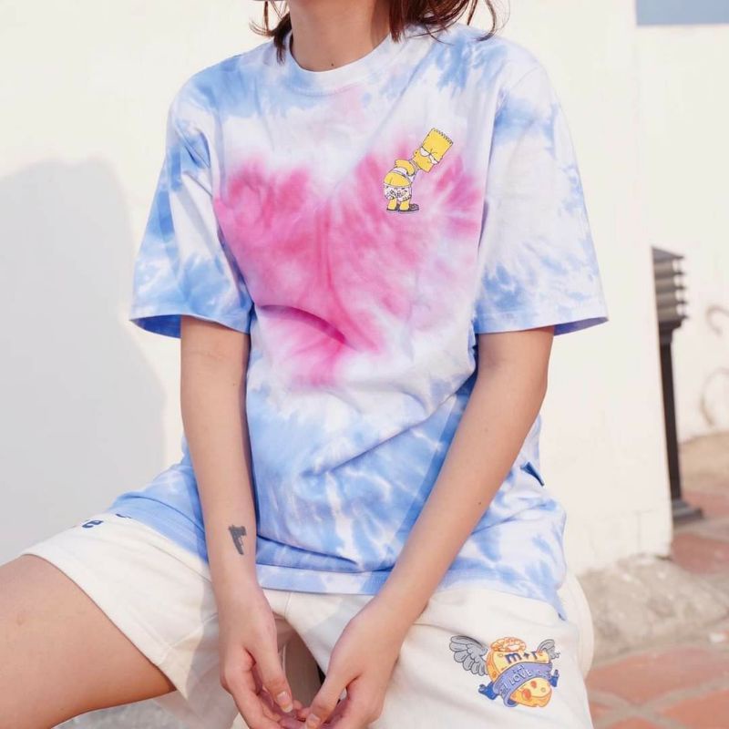 Áo Thun Unisex Tay Lỡ Form Rộng Phong Cách Hàn Quốc Freesize