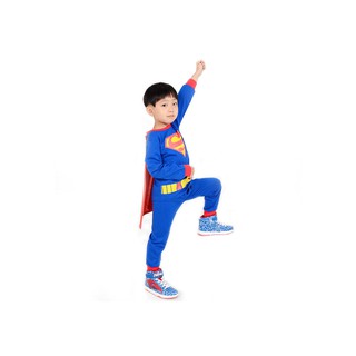 Quần Áo Siêu Nhân Super Man (Loại Tốt) 130cm