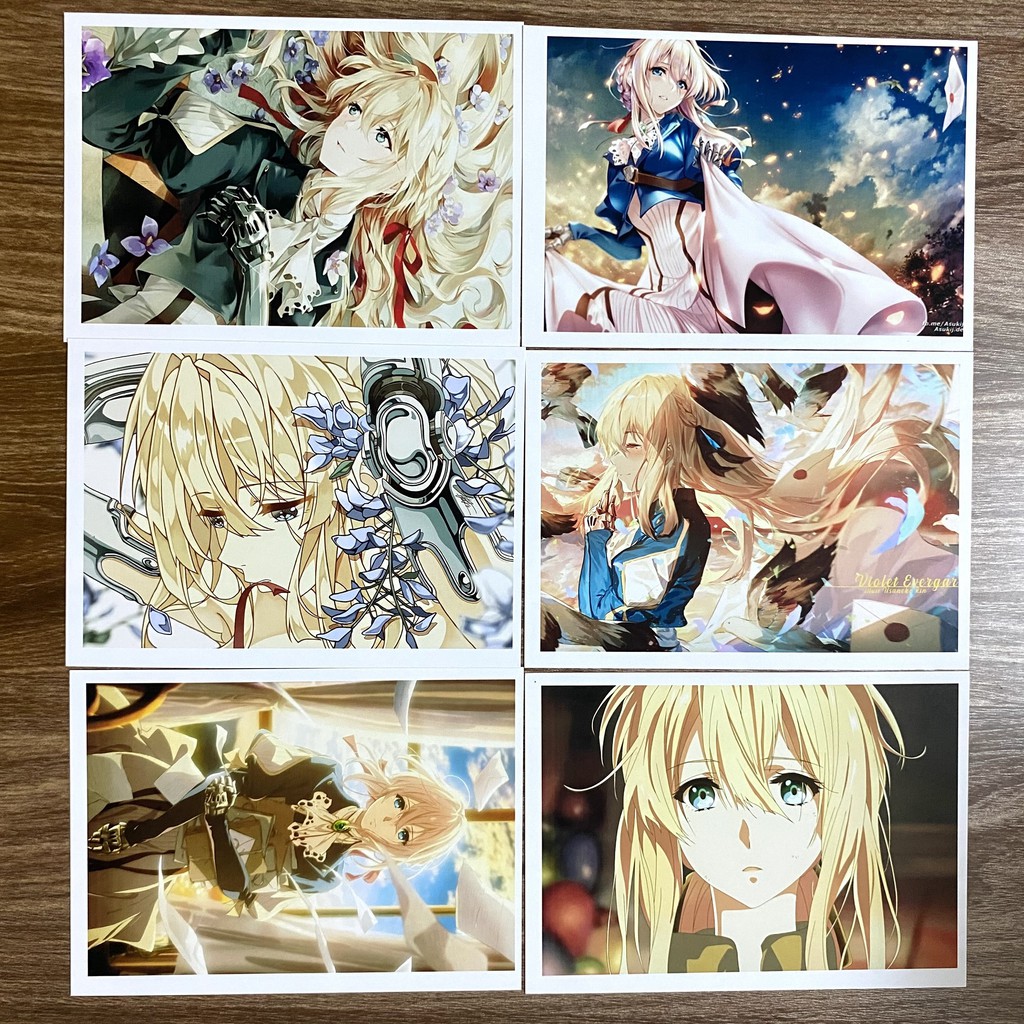 Bộ 20 tấm postcard Violet Evergarden: Búp bê ký ức