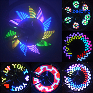 Đèn led 32 bóng gắn căm xe đạp