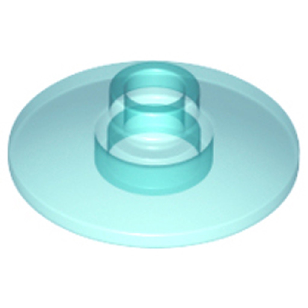 LEGO Đĩa Parabolic 2x2 Đảo Ngược Xanh Lam Nhạt Xuyên Sáng ID 6245307 35395