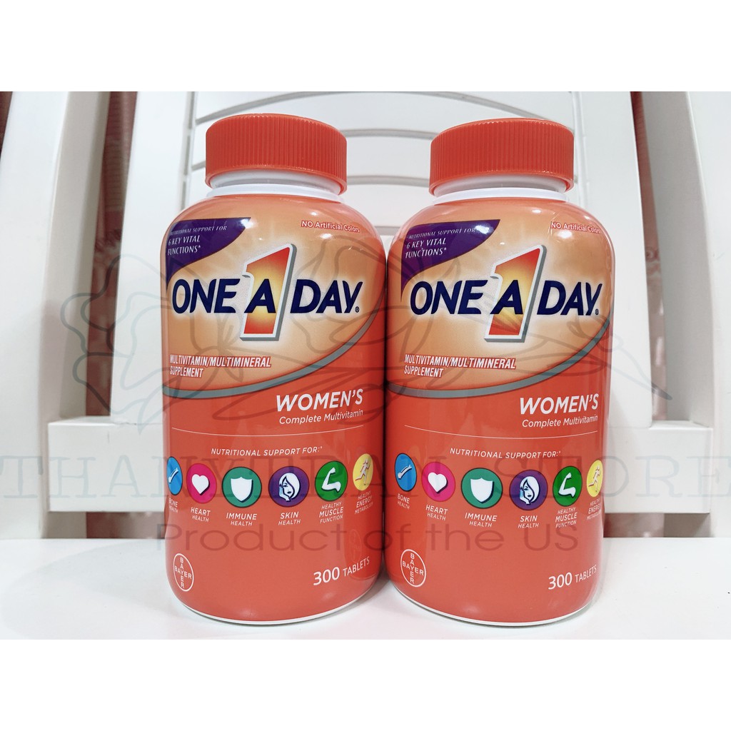 Viên Uống One A Day Multivitamin Supplement 300 Tablets