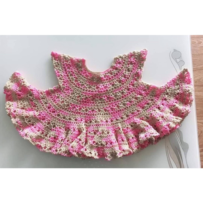 Sợi cotton bóng chập 4 màu loang cuộn 100 gram