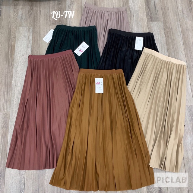 CHÂN VÁY XẾP LY DÁNG DÀI MS13266 | BigBuy360 - bigbuy360.vn