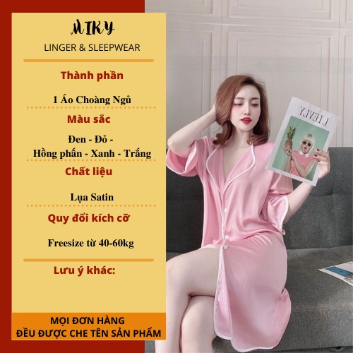 Váy Ngủ Sexy Nữ Đầm Ngủ Cổ Bèo Quyến Rũ Lụa Latin Chất Mát Tôn Dáng Xinh
