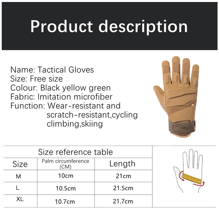 J.o.y Găng Tay Lái Xe Mô Tô Hở Ngón Chất Lượng Cao #057