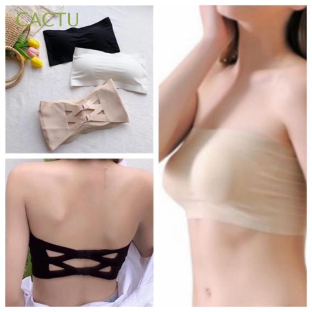 Bra su trơn cài sau