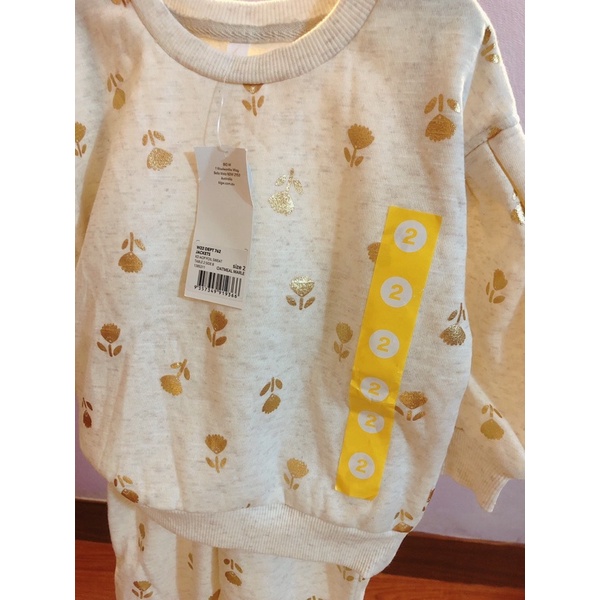 Set bộ nỉ lót bông bé gái 3 màu du xịn