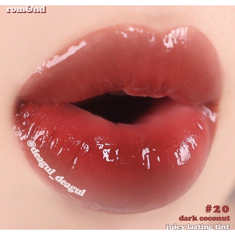 Son Tint Lì Cho Môi Căng Mọng Romand Juicy Lasting Tint Ripe Fruit