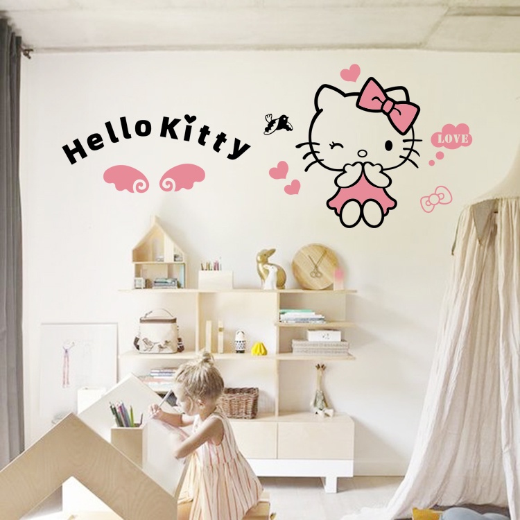 Decan trang trí hình Hello Kitty