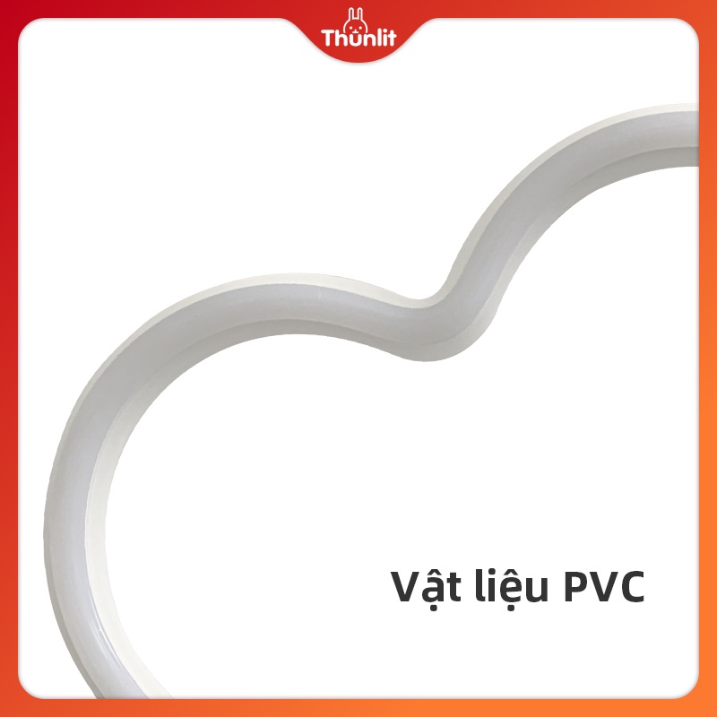 Đèn ngủ sạc Thunlit cổng USB thiết kế độc đáo lãng mạn phù hợp làm quà Valentine