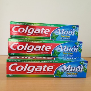 Kem đánh răng Colgate Muối Thảo dược Canxi + Flour 250g