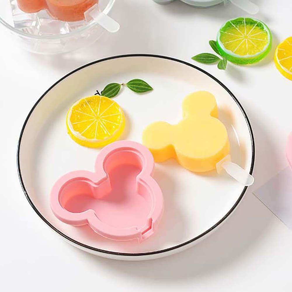 Khuôn Silicone Làm Kem Que Có Nắp Đậy Tiện Dụng