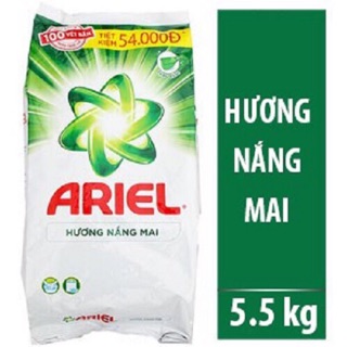 Bột giặt Ariel nắng mai, giữ màu, downy 5kg