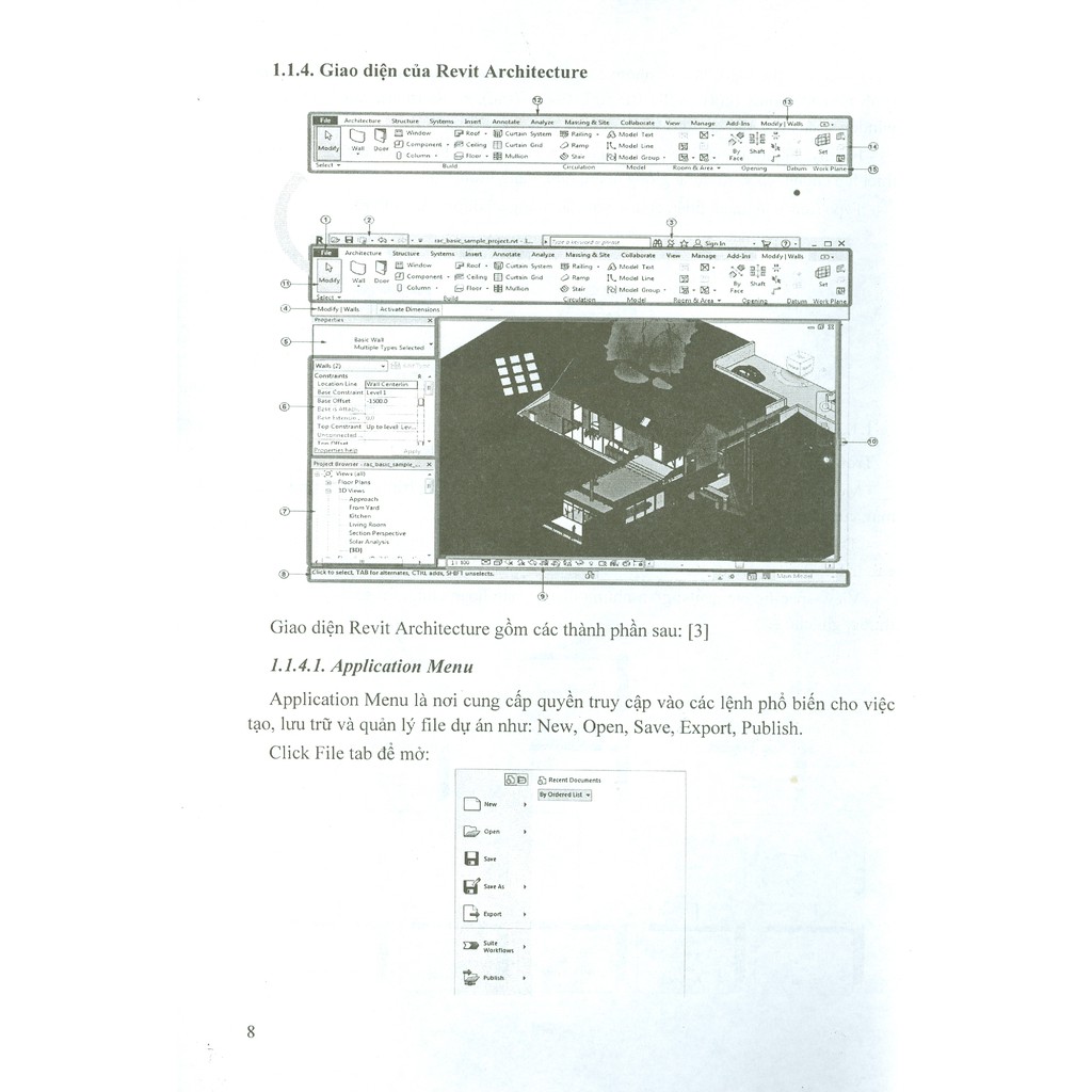 Sách - Hướng Dẫn Thực Hành Thiết Kế Với Revit Architecture