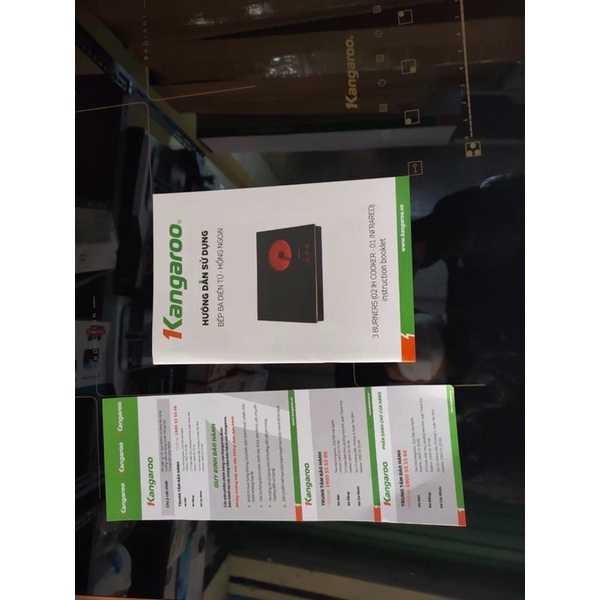 Bếp từ hồng ngoại ba vùng nấu Kangaroo KG446i - bảo hành chính hãng