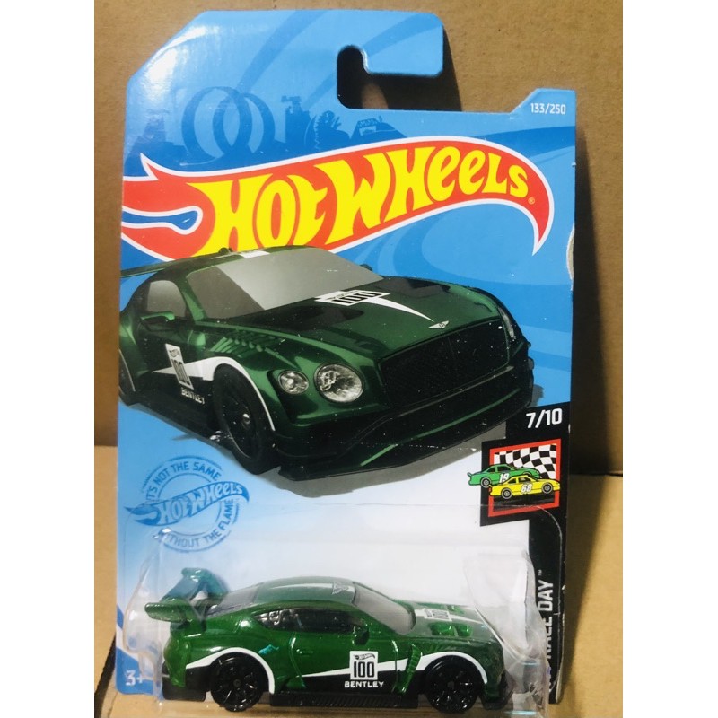 Hotwheels Xe mô hình 2018 Bentley Xanh