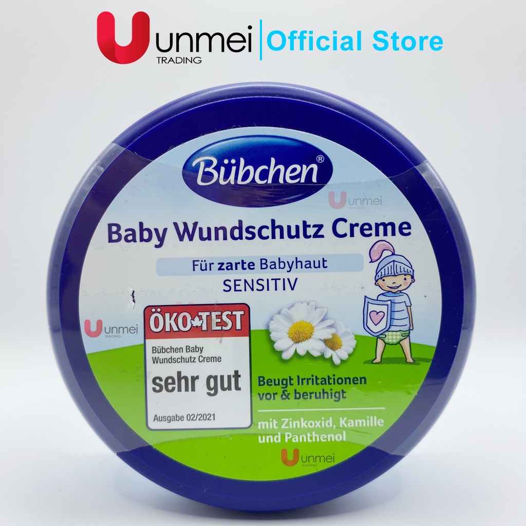 Kem chống hăm Bubchen Baby Wundschutz Cream cho bé 150ml - Đức