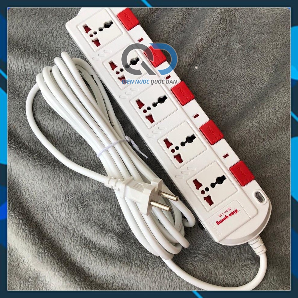 Ổ cắm điện có dây Điện Quang siêu chất lượng