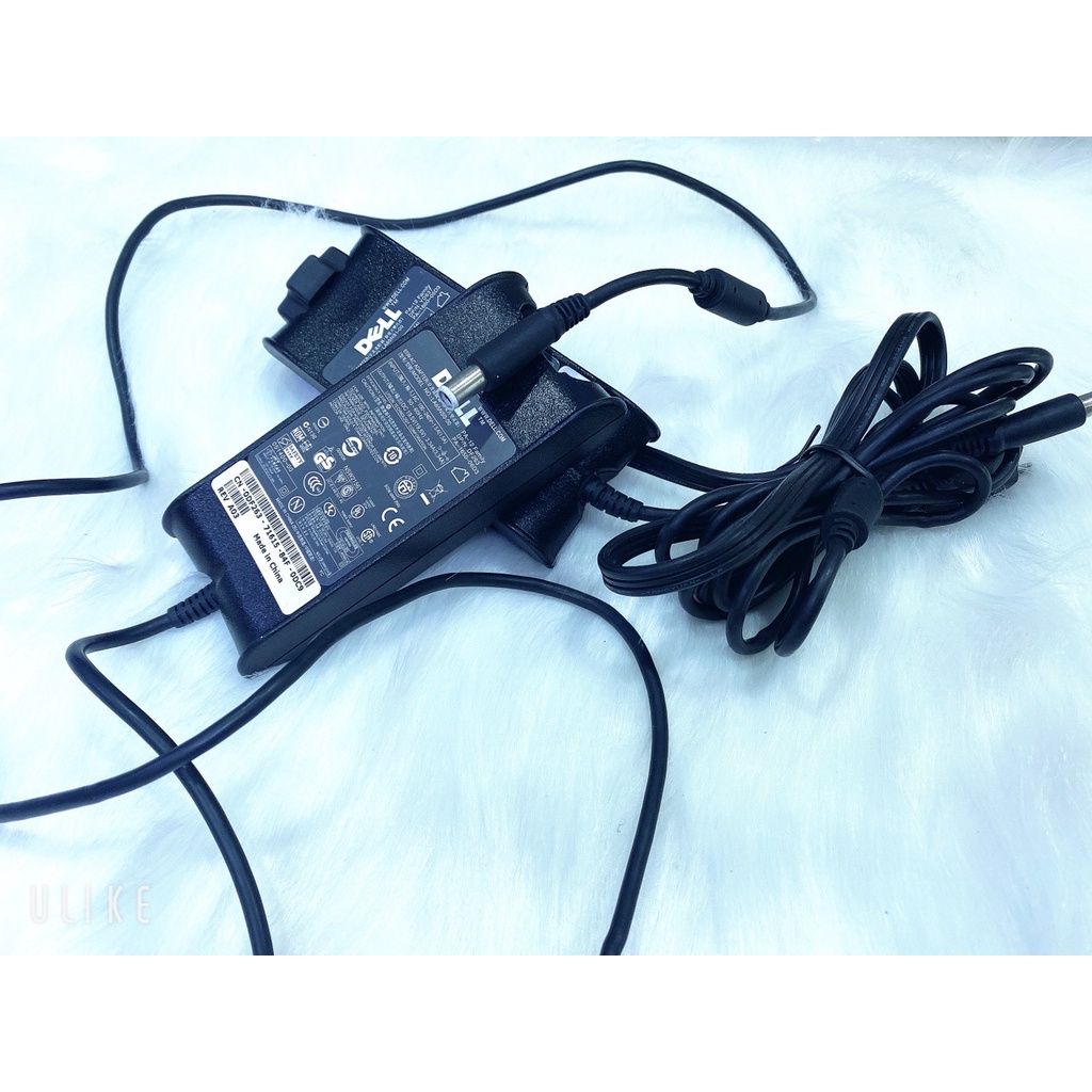 Sạc Laptop Dell Bầu Chân To 19.5v 3.34A  65w. 4.62A  90W Loại Tốt BH 3 Tháng Zin Theo Máy