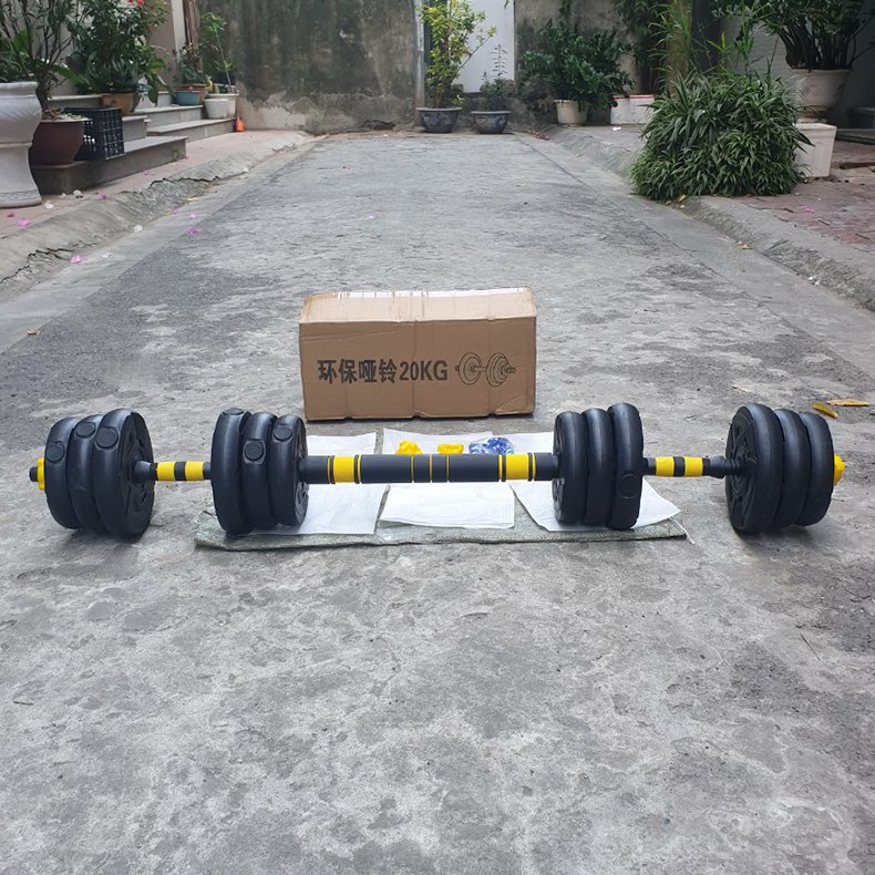 BỘ TẠ TAY ĐA NĂNG KẾT HỢP TẠ ĐẨY 40KG