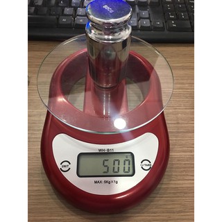 [Hàng chính hãng -Bh 12 tháng] Cân điện tử nhà bếp 5Kg mặt kiếng siêu bền - Chuyên làm bánh, cân gia vị