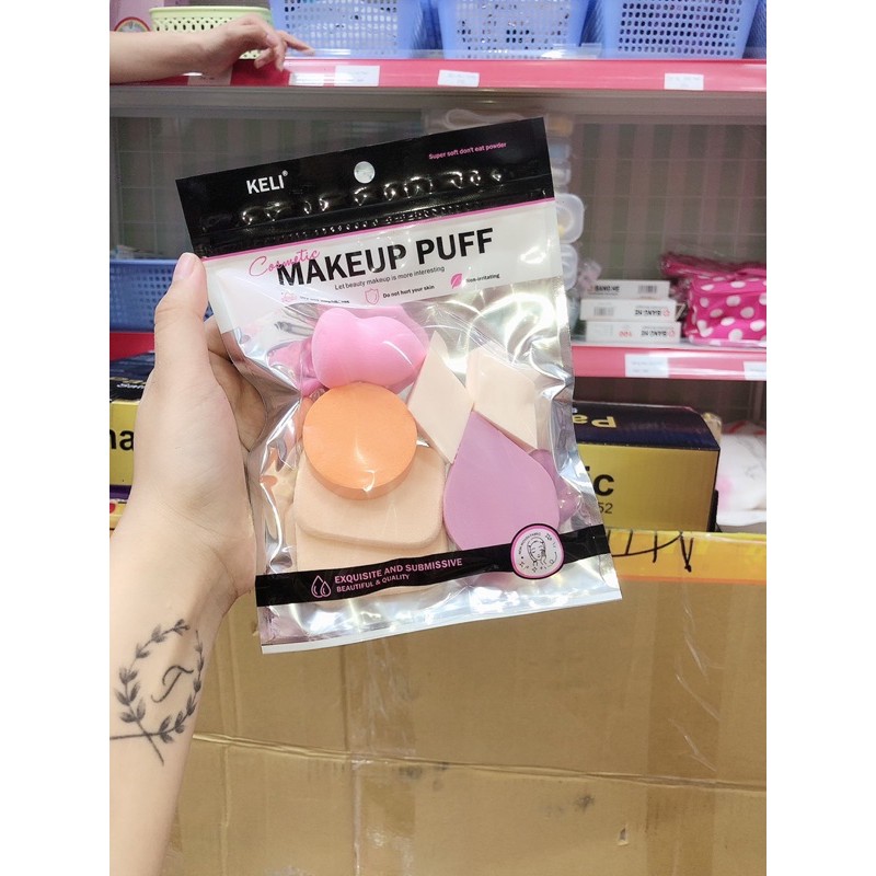 bông phấn 6 miếng (bịch) | BigBuy360 - bigbuy360.vn