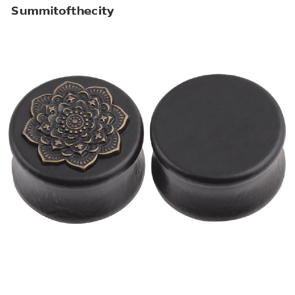 Khuyên Nong Tai Bằng Gỗ Hình Hoa Thời Trang