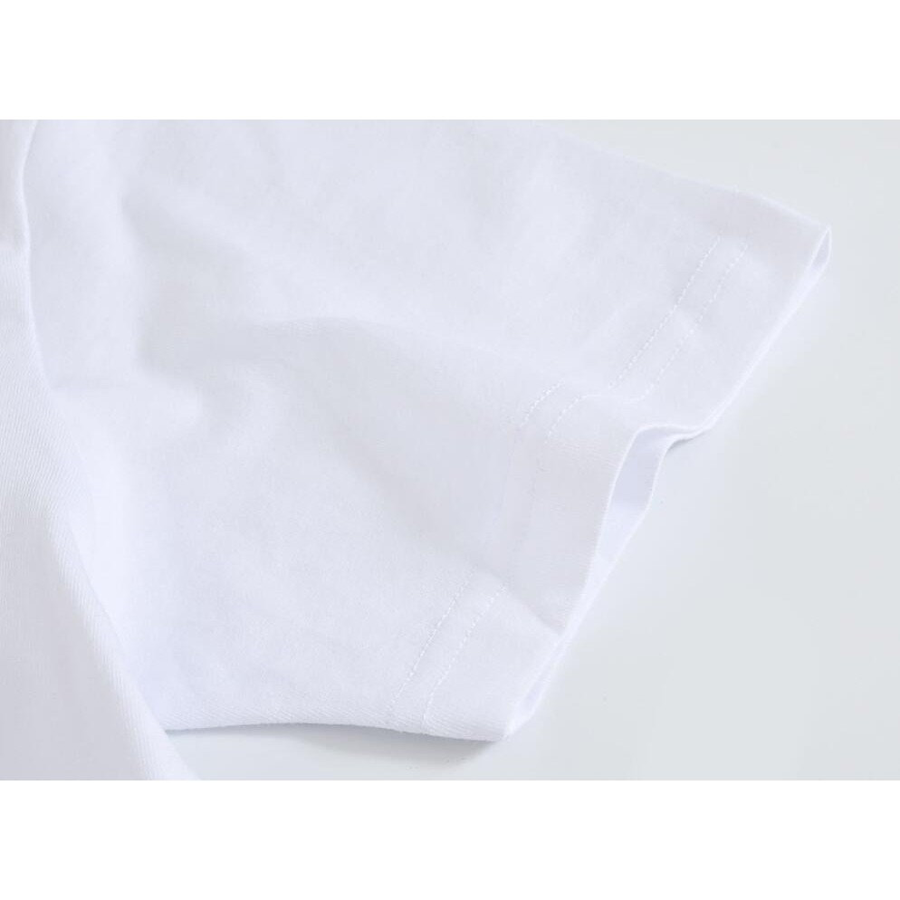 Áo Thun Chất Liệu Vải Cotton Tay Ngắn Có In Hoạ Tiết Moschino