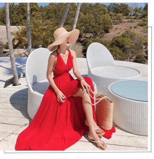 Đầm maxi đi biển sexy MS 9.47