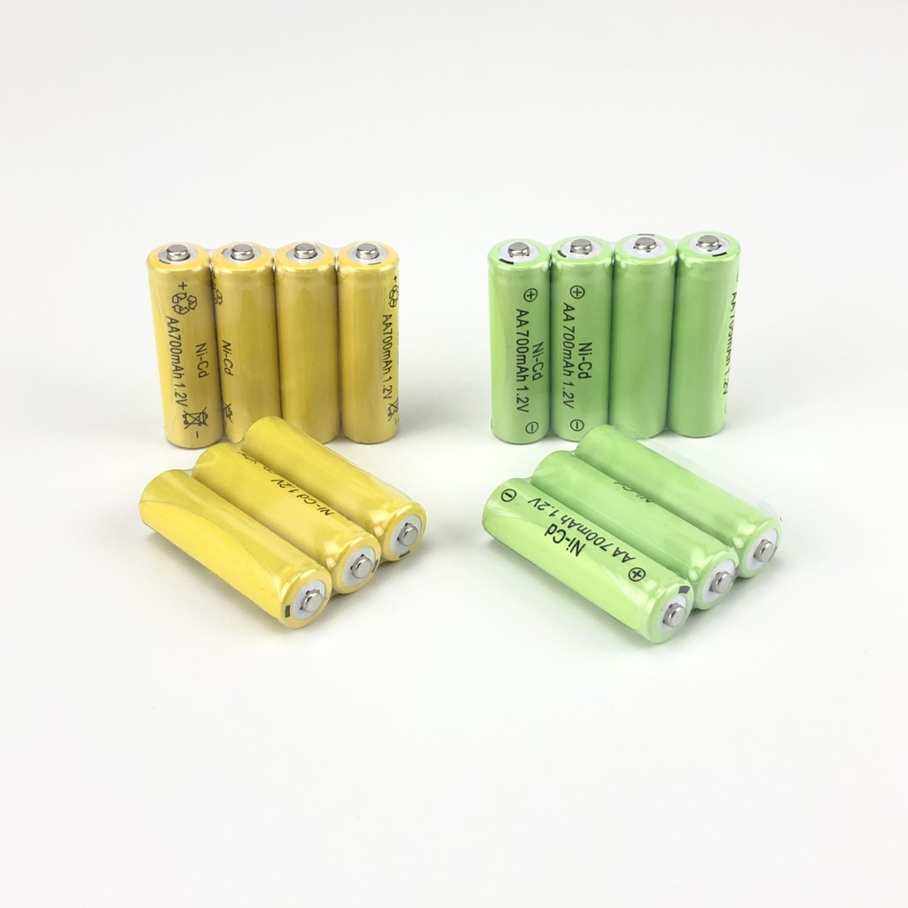 Pin AA 1.2V 700mah dành cho thiết bị điện tử và đồ chơi công nghệ