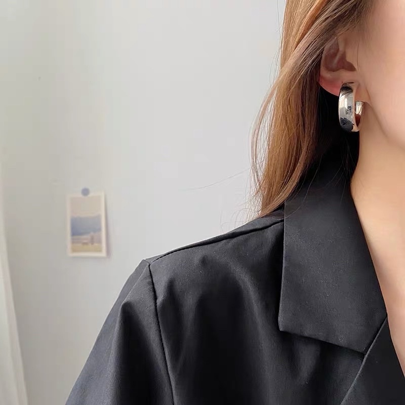 Bông tai retro 2 màu