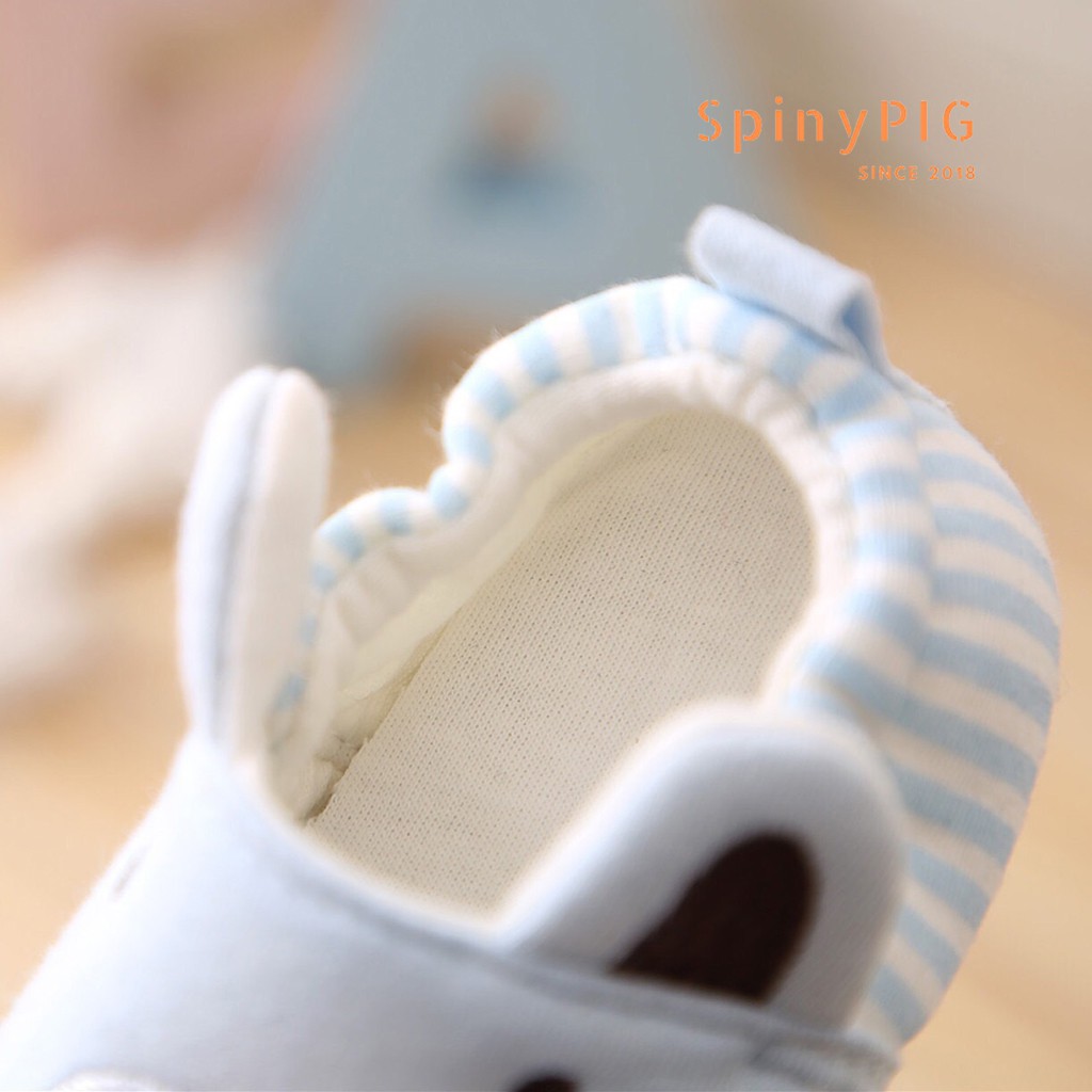 Giày tập đi cho bé 0-18 tháng tuổi chống trơn trượt chất liệu cotton cực kỳ mềm mại và thân thiện với trẻ