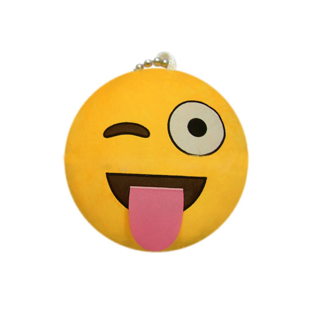 Emoji Round Cushion Pillow Plush Toy Christmas For KidsGood ranchotion